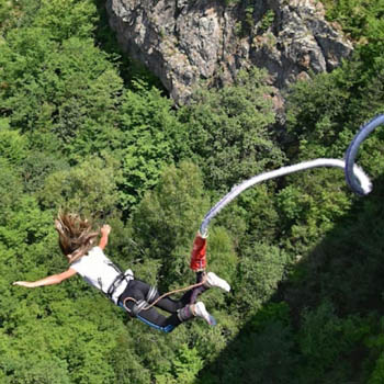 bunjee jumping in uttarakhand